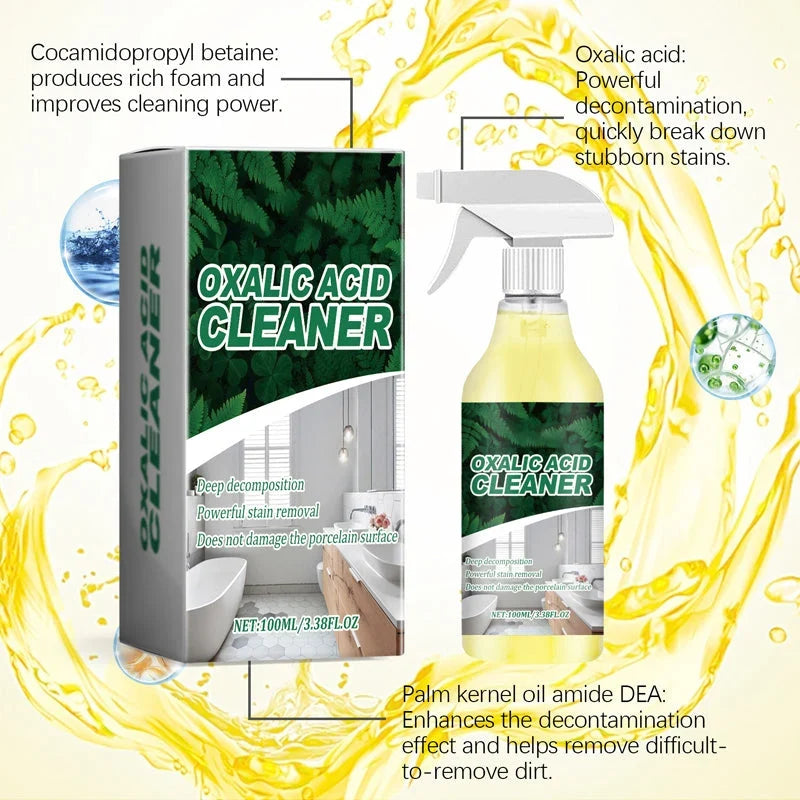 Easy-Care No-Scrub Bathroom Stain Remover For Toilet &