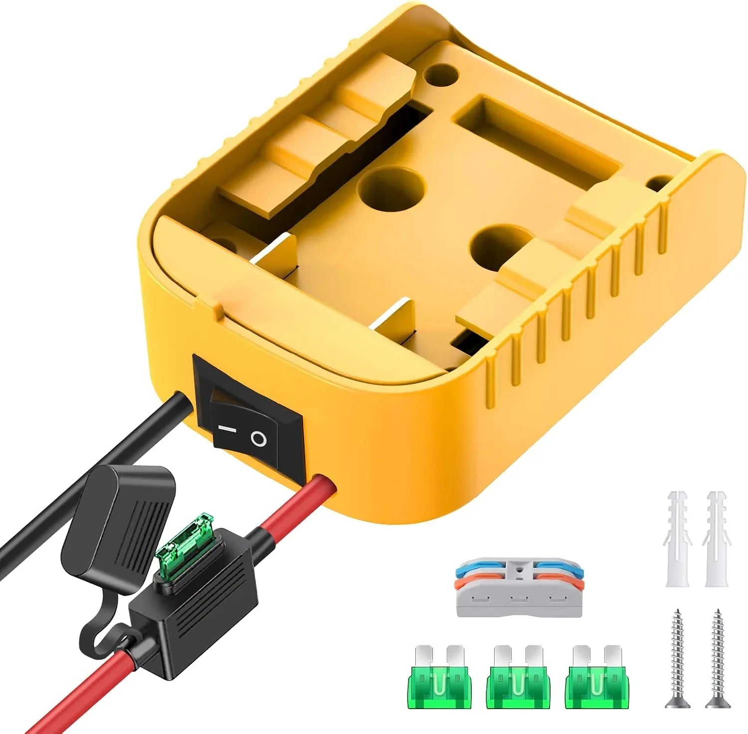 DeWalt 20V Battery Adapter Kit for Power Wheels Conversion