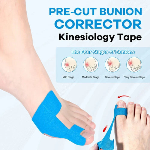 Purpose-Built Pre-cut Bunion Corrector Kinesiology