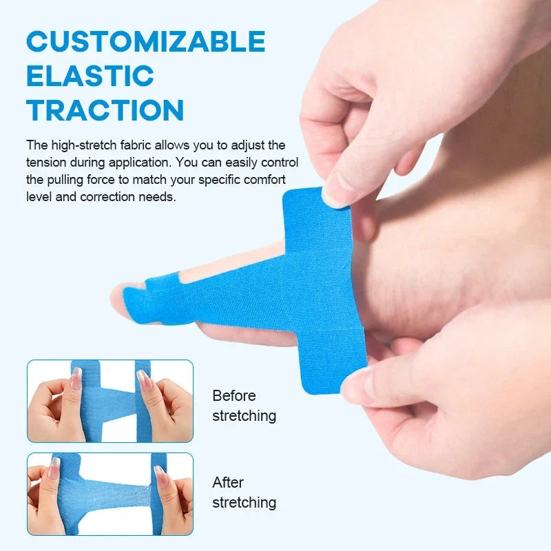 Purpose-Built Pre-cut Bunion Corrector Kinesiology