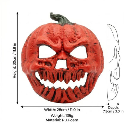 Decorative The Evil Jack-O'-Lantern Pumpkin Skull Ho – Premium Pumpkin