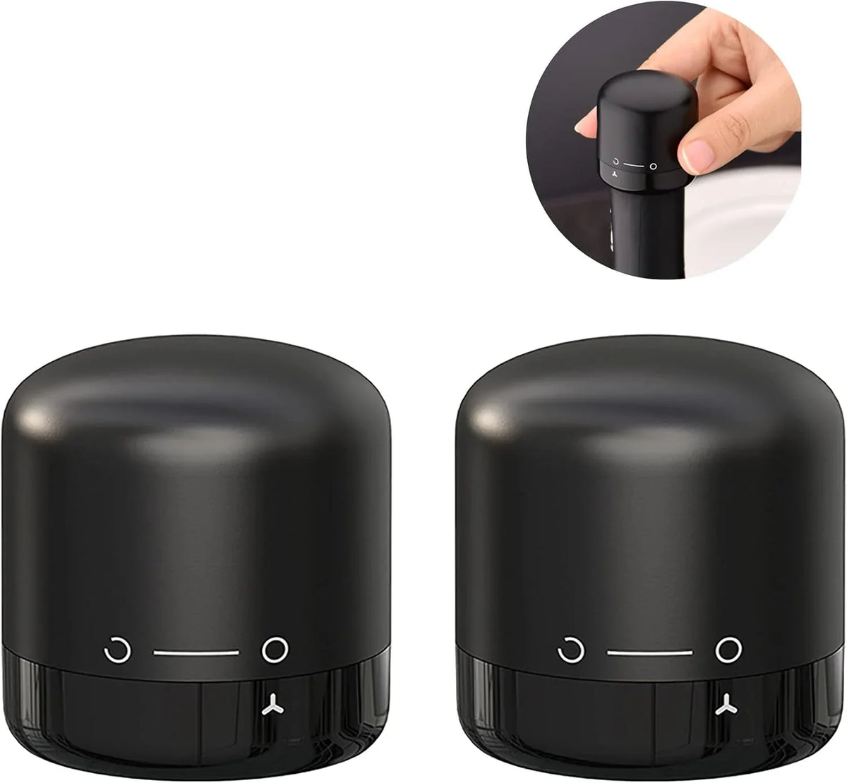 Airtight Vacuum Stopper for Preserving Open Wine