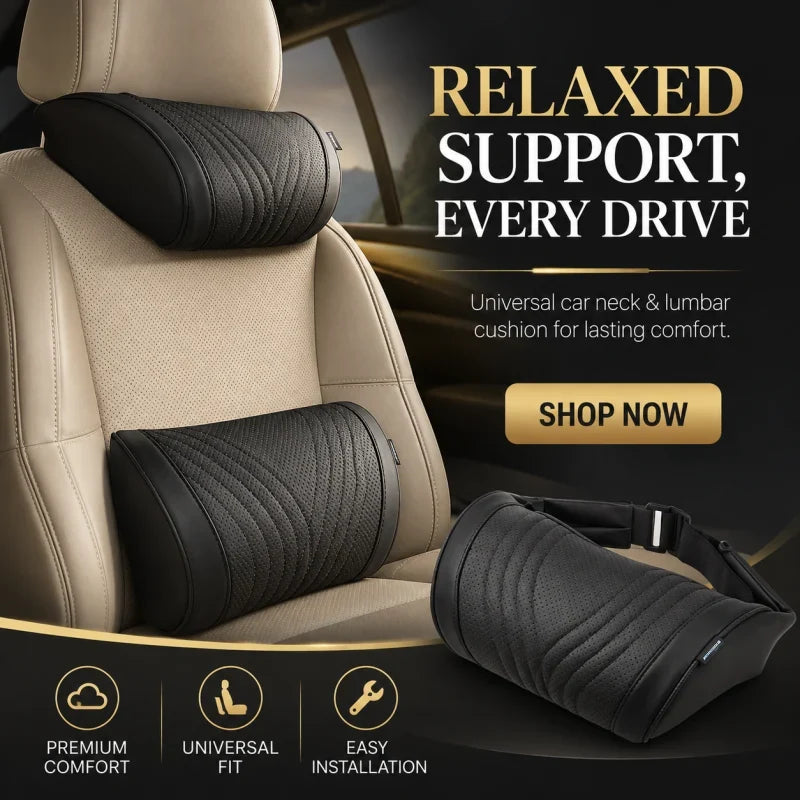 Vehicle-Ready Relieve Driving Fatigue Universal Memory Foam Car