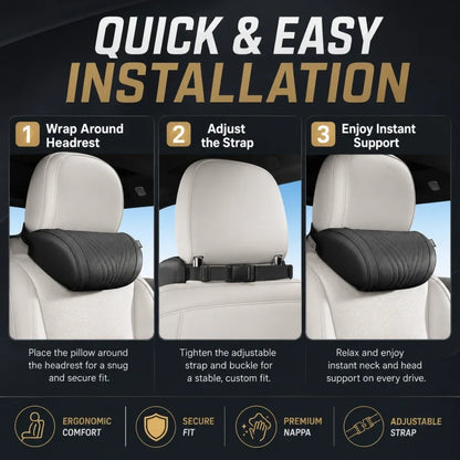 Vehicle-Ready Relieve Driving Fatigue Universal Memory Foam Car