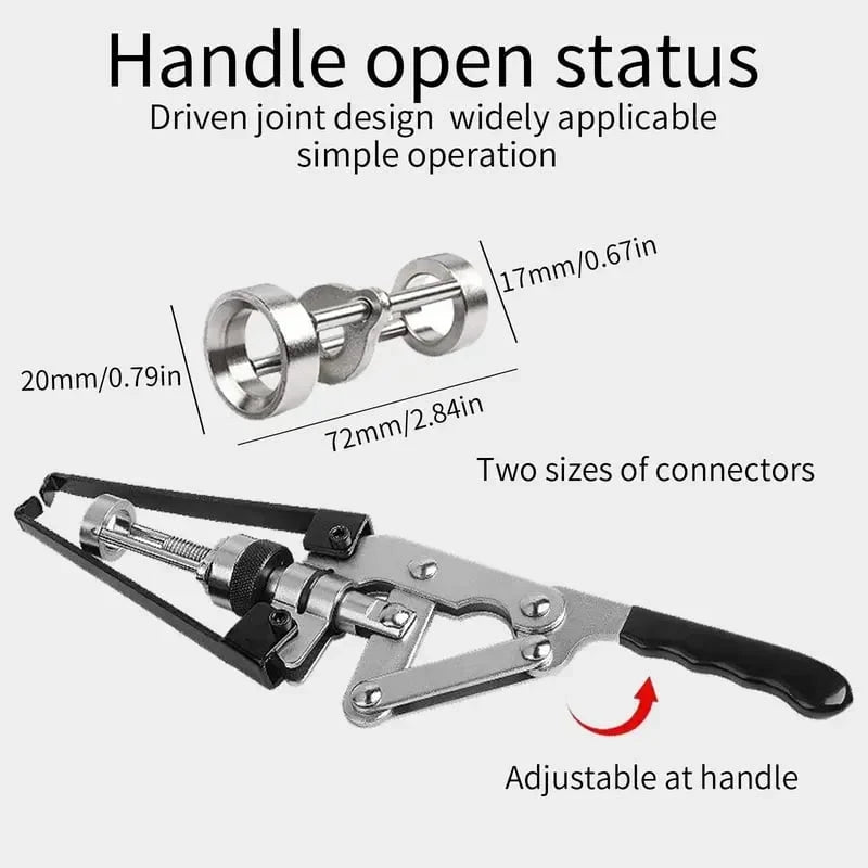 Carbon-Steel Overhead Valve Spring Compressor for Engine Service