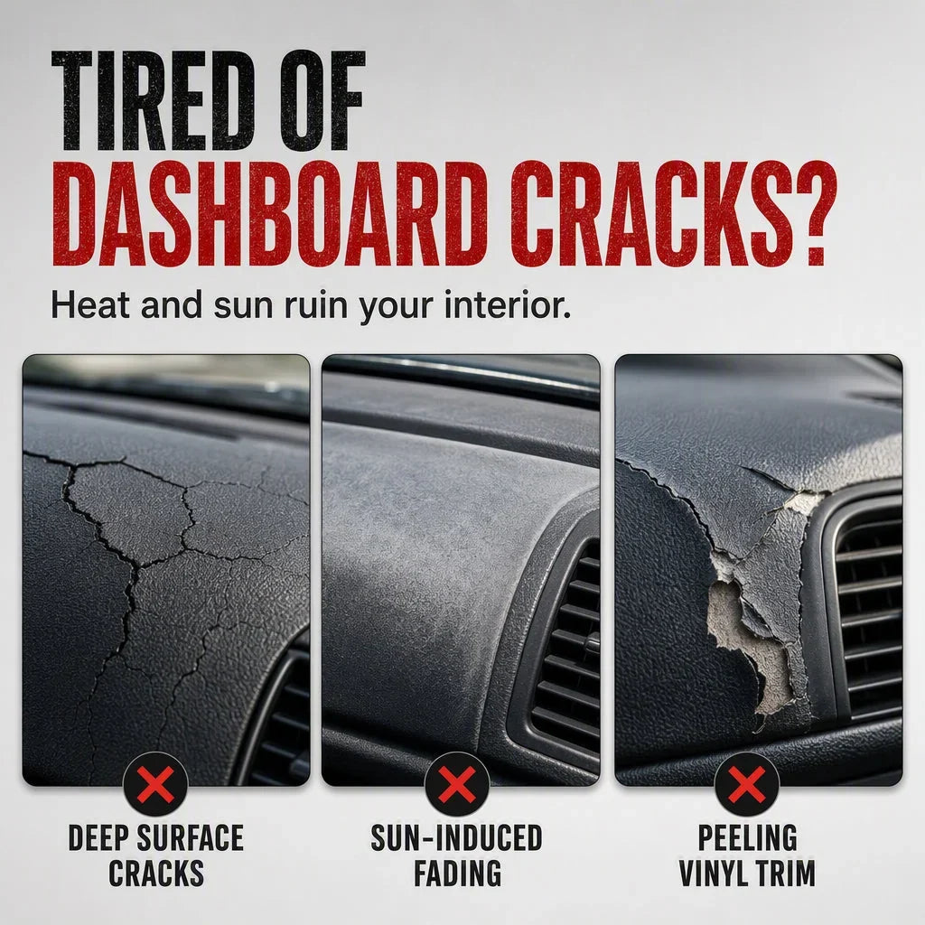 Vehicle-Ready Professional Car Dashboard Crack Repair