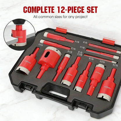 Hands-On Professional Dry Drilling Hole Saw Kit
