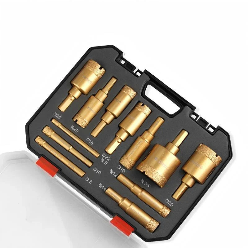 Hands-On Professional Dry Drilling Hole Saw Kit