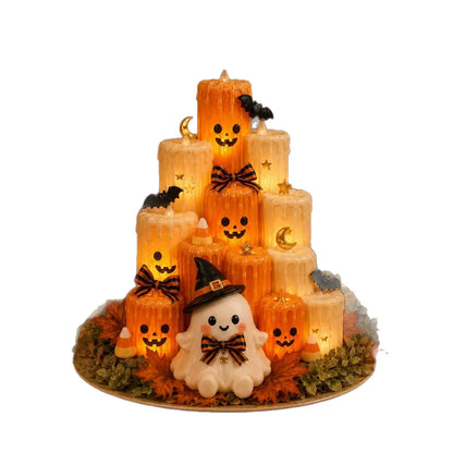 Decorative Pumpkin Electronic Candle Light for Focused Lighting