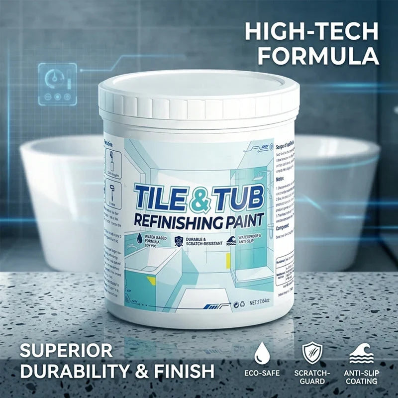 Hands-On Tile & Tub Refinishing Paint Kit for Creative Play