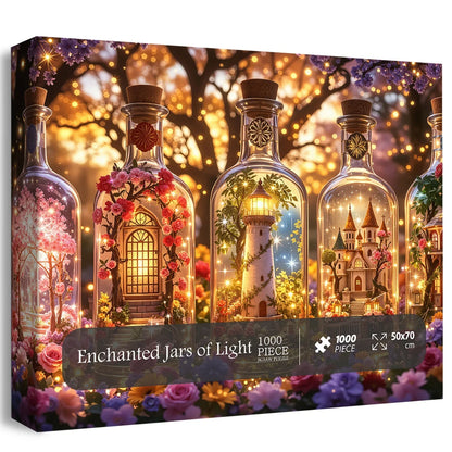 Practical Enchanted Jars of Light Jigsaw Puzzle 1000