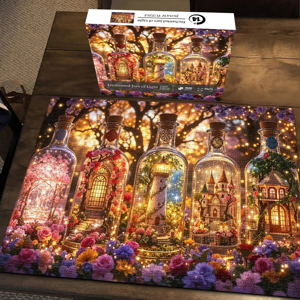 Practical Enchanted Jars of Light Jigsaw Puzzle 1000