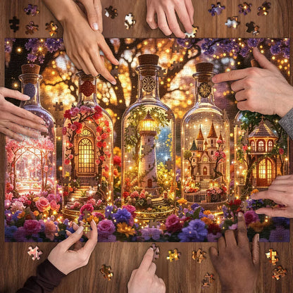 Practical Enchanted Jars of Light Jigsaw Puzzle 1000