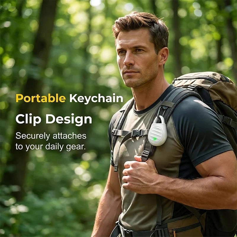 Ultrasonic Keychain Repellent for Birds and Other Pests