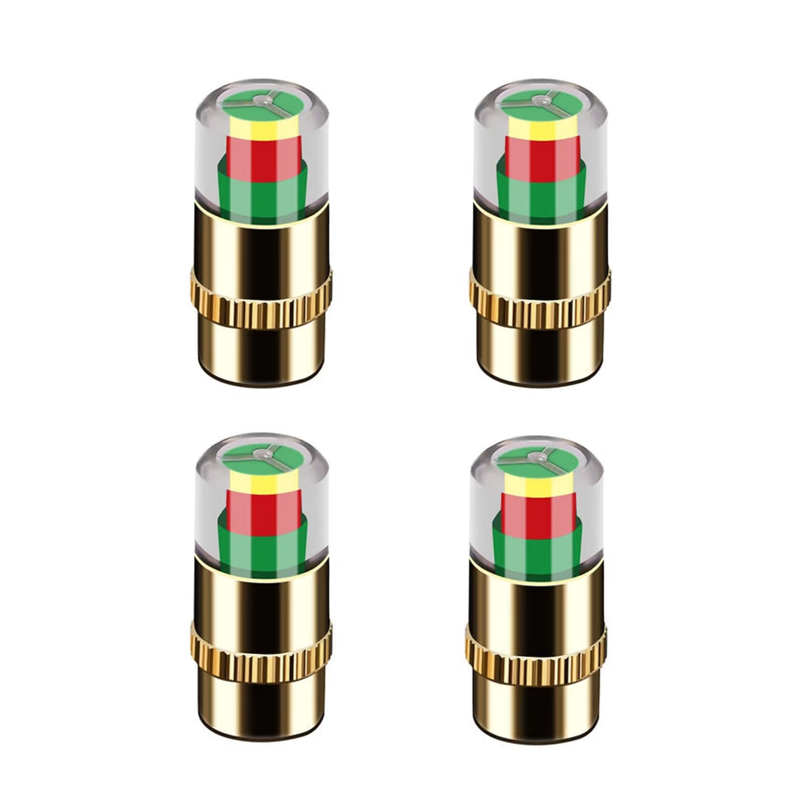 Vehicle-Ready 4Pcs Car Tire Pressure Monitor Valve Stem