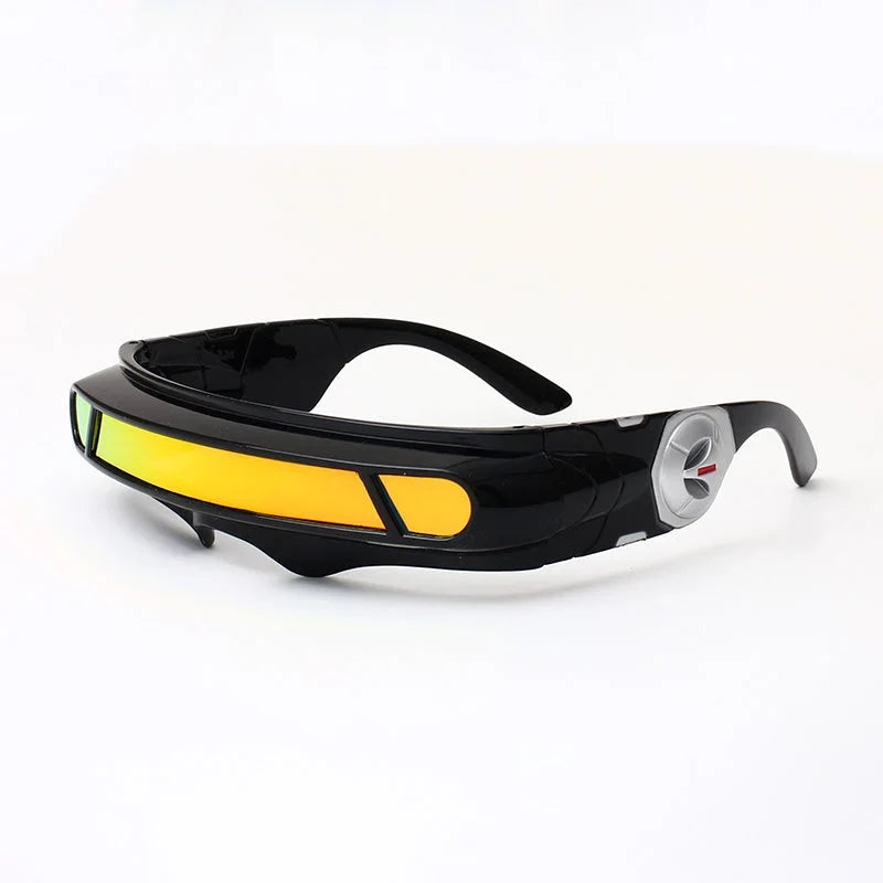 Irregular Retro Punk UV400 Sunglasses in Four Color Options