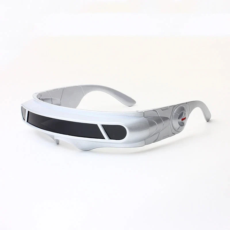 Irregular Retro Punk UV400 Sunglasses in Four Color Options