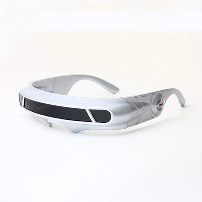 Irregular Retro Punk UV400 Sunglasses in Four Color Options