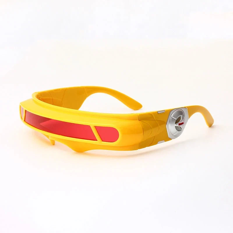 Irregular Retro Punk UV400 Sunglasses in Four Color Options