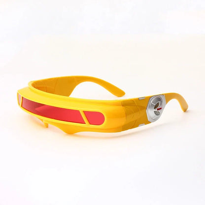 Irregular Retro Punk UV400 Sunglasses in Four Color Options