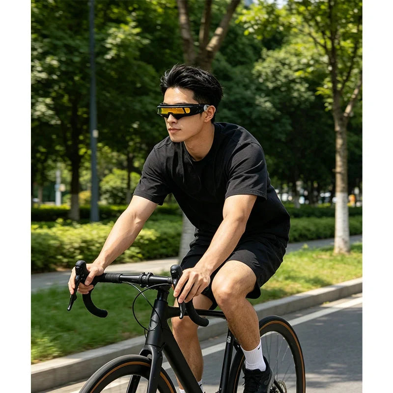 Irregular Retro Punk UV400 Sunglasses in Four Color Options