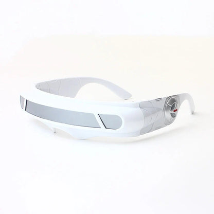 Irregular Retro Punk UV400 Sunglasses in Four Color Options