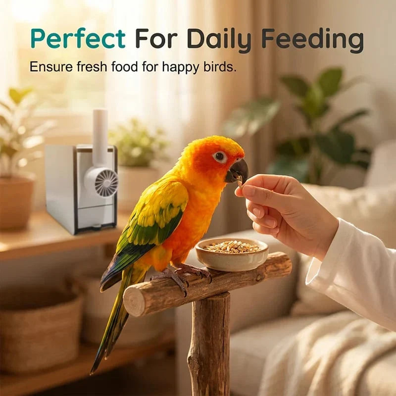 Purpose-Built Rechargeable Bird Seed Shell Separator for Everyday Use