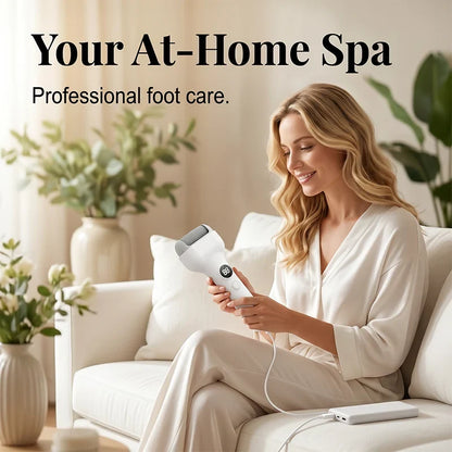 Workshop-Ready Rechargeable Electric Pedicure Tool with Smart
