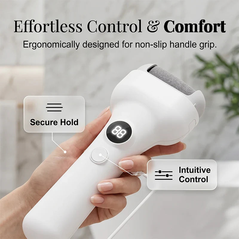 Workshop-Ready Rechargeable Electric Pedicure Tool with Smart