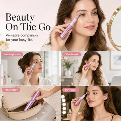 Rechargeable Heated Curler for Lasting Lash Shape