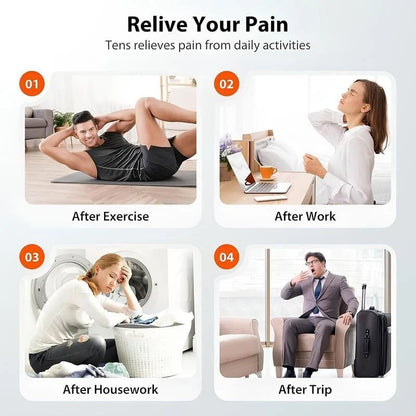 Purpose-Built Rechargeable Muscle Stimulator Massager, 10 Modes 30