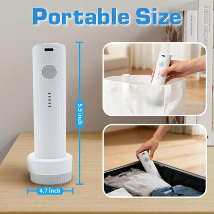 Rechargeable Travel Vacuum Storage Set