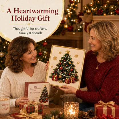 Beginner Christmas Pearl Mosaic Kit for Relaxing Holiday Crafting
