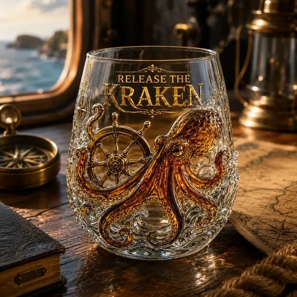 Purpose-Built Release The Kraken Pirate Glass Collection – 3-Piece