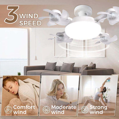 Convenient E27 Socket Ceiling Fan – Remote Control for Everyday Setup