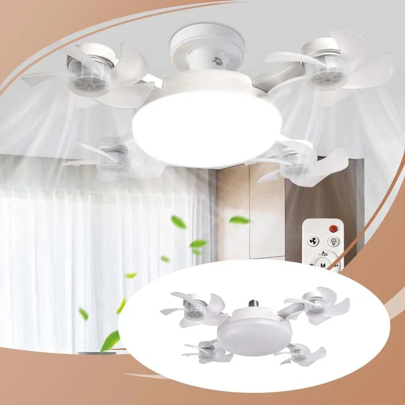 Convenient E27 Socket Ceiling Fan – Remote Control for Everyday Setup