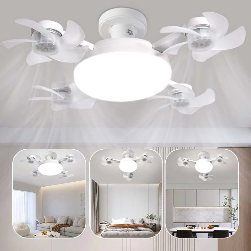 Convenient E27 Socket Ceiling Fan – Remote Control for Everyday Setup