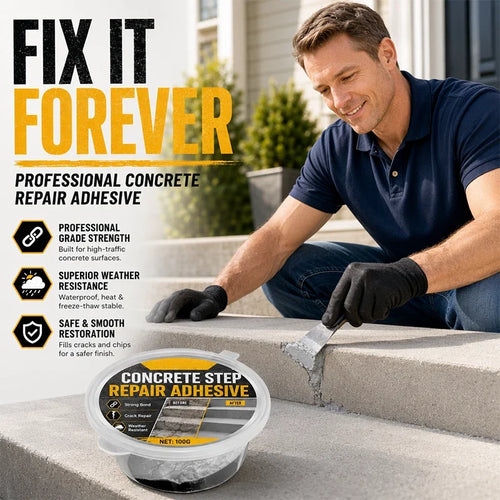 Strong Adhesive Repair Compound for Cement Floor Damage