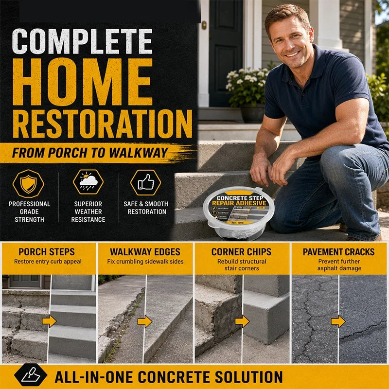 Strong Adhesive Repair Compound for Cement Floor Damage