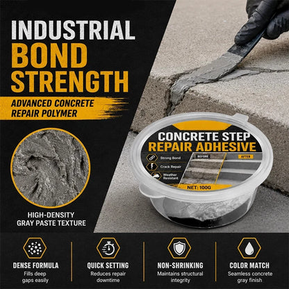 Strong Adhesive Repair Compound for Cement Floor Damage