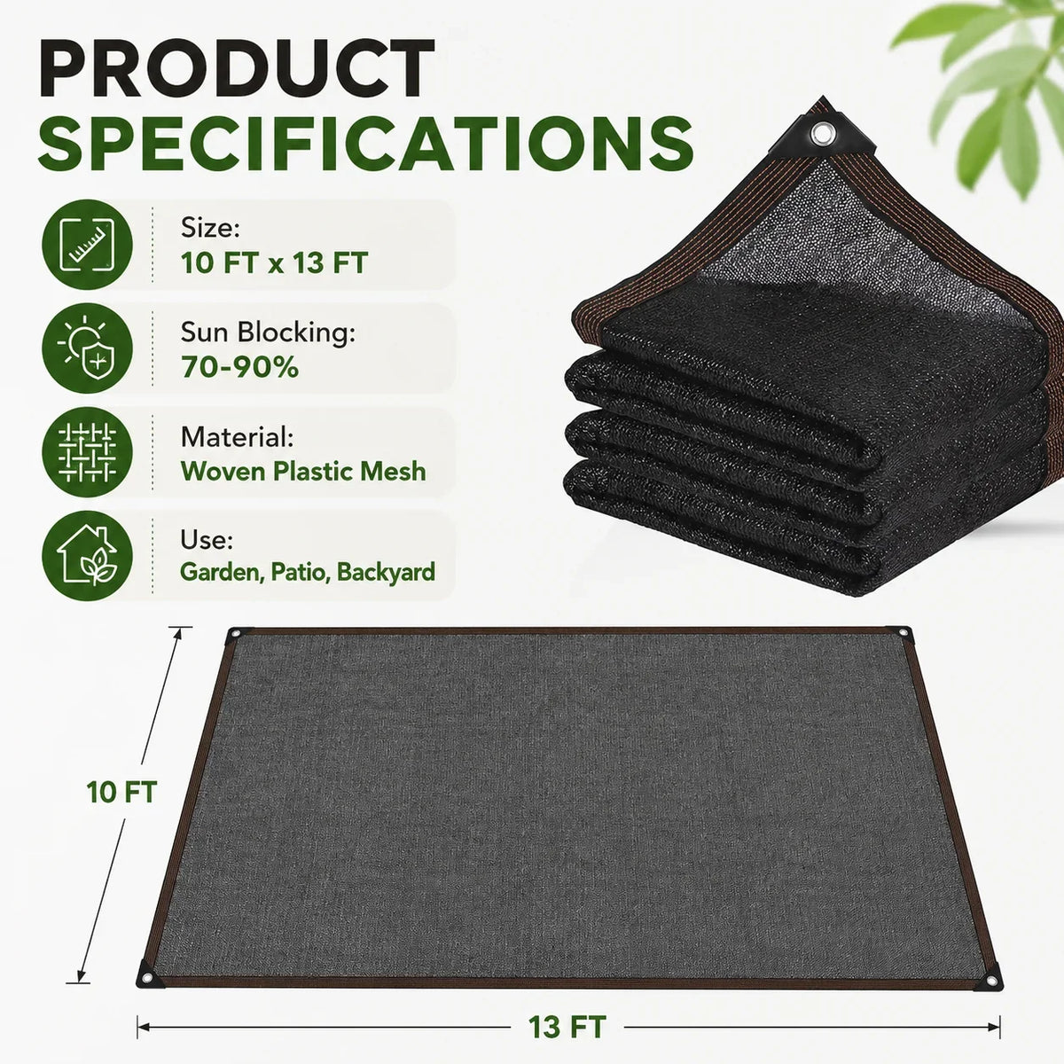Purpose-Built Sunshade Net Blocks UV Rays & Keeps Outdoor Spaces