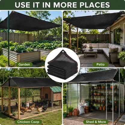 Purpose-Built Sunshade Net Blocks UV Rays & Keeps Outdoor Spaces