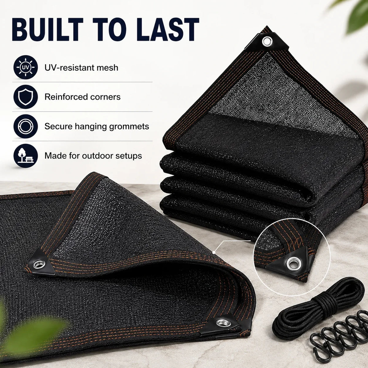 Purpose-Built Sunshade Net Blocks UV Rays & Keeps Outdoor Spaces