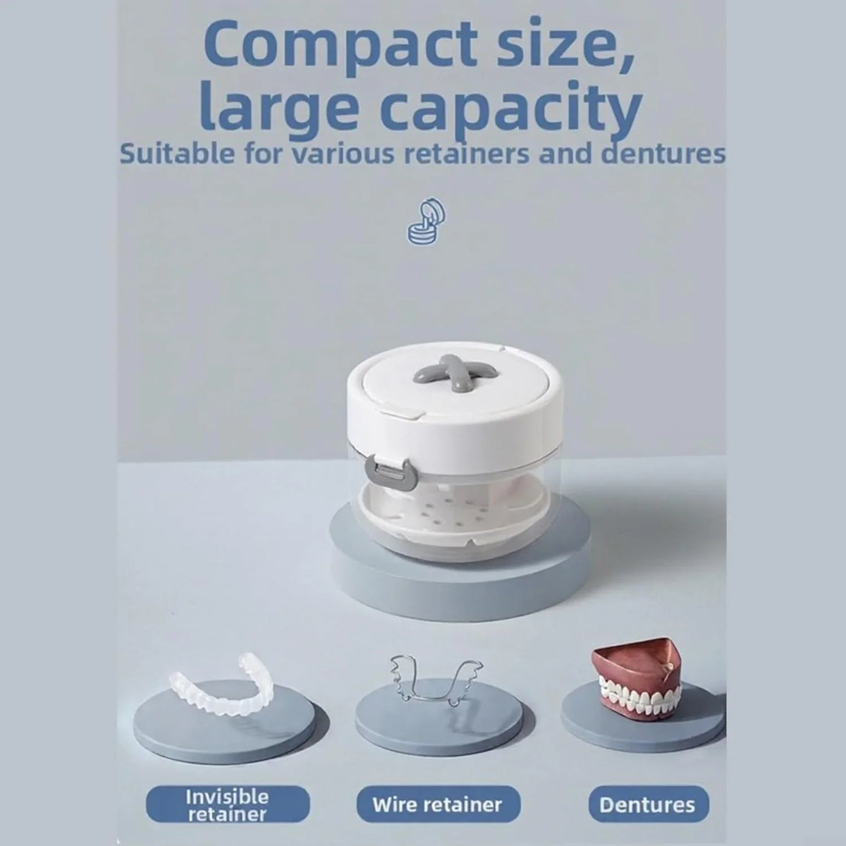Easy-Care Retainer Cleaner Case Box for Routine Upkeep