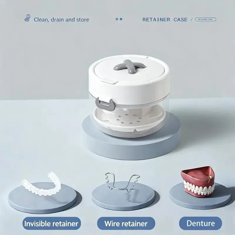 Easy-Care Retainer Cleaner Case Box for Routine Upkeep