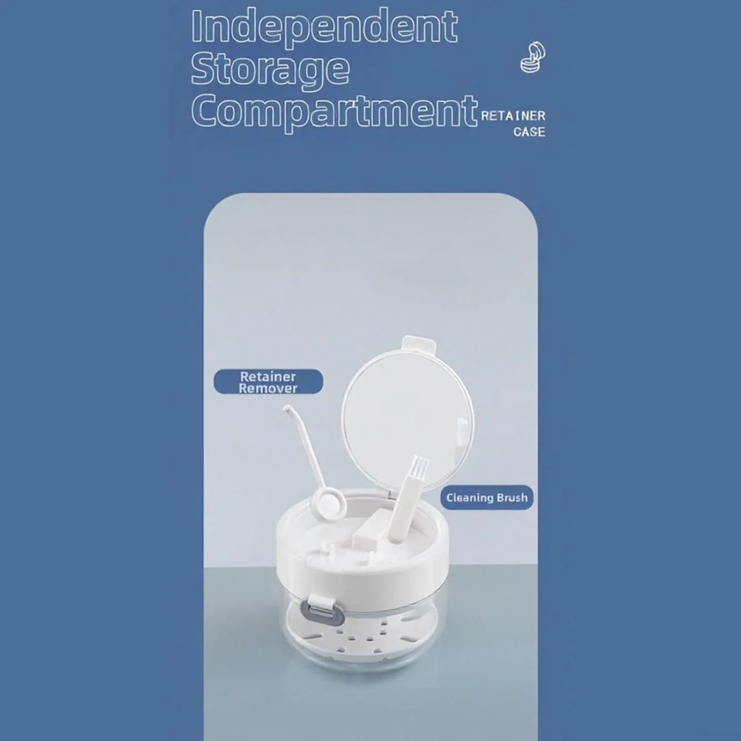 Easy-Care Retainer Cleaner Case Box for Routine Upkeep