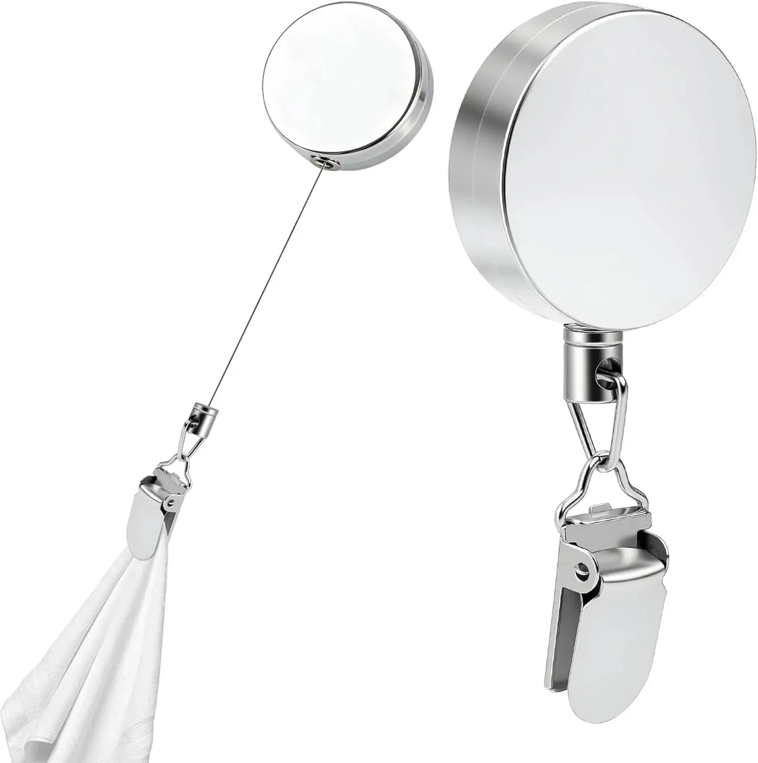 Purpose-Built Retractable Towel Holder Clips for Everyday Use