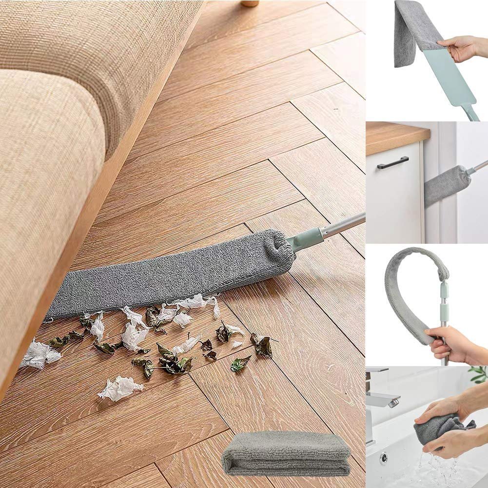 Easy-Care Retractable Gap Dust Cleaner for Routine Upkeep