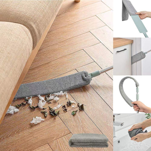 Easy-Care Retractable Gap Dust Cleaner for Routine Upkeep