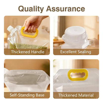 Easy-Use Reusable Airtight – Pantry Neat for Daily Kitchen Tasks